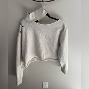 Dance & Marvel Light Gray Knit Sweater